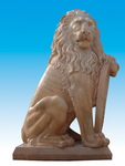 Carved Stone Lions
