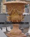 Taihang Yellow Stone Flowerpot