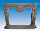 Granite Fireplace Mantel