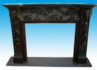 Carved Stone Fireplace Surrounds