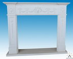 Hand Carved  Fireplace Mantel