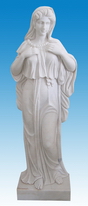 Marble Catholic Sculpture 
