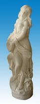 Travertine Catholic Sculpture
