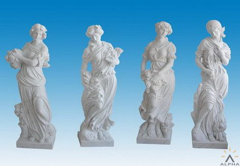 four season goddess Sculptures