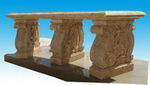 Carved Stone Table